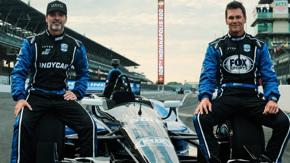 Jimmie Johnson and Tom Brady